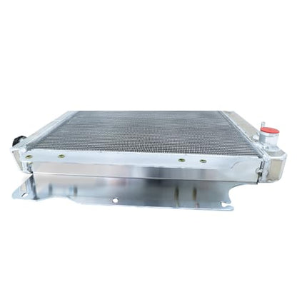 Replacement for Jeep TJ Aluminium Radiator for Jeep Wrangler 1987-06 TJ YJ - size: 3-Row AA5052 Aluminum