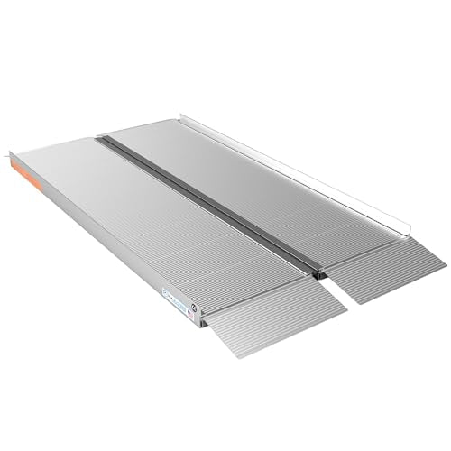 EZ-ACCESS Suitcase Singlefold Portable Wheelchair Ramp, 5 x 30 in - size: 5 Foot (Pack of 1), style: Standard