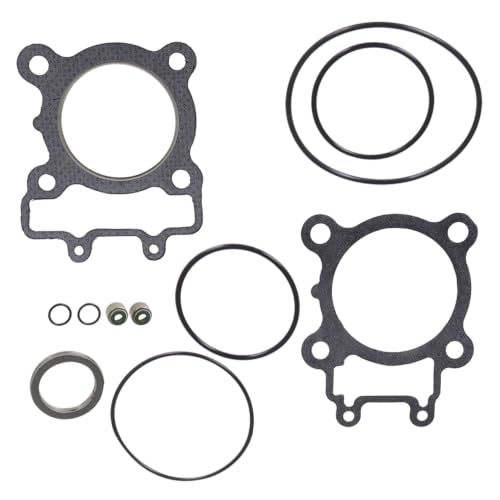 WFLNHB Top End Gasket Kit Set Replacement for Kawasaki Bayou 220 1988-2002