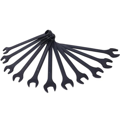 Jumbo Combination Wrench Set, 11-Piece Metric (34-50mm), Black Oxide, Pouch - Complete Metric Set, Master Mechanic Choice, European & Asian Full Coverage - color: 11-piece Metric (34-50mm), Black Oxide