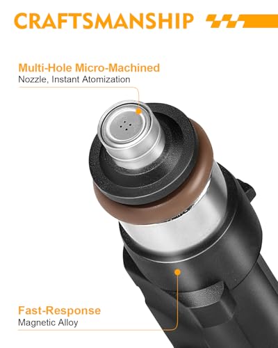 0280158205 Fuel Injectors Fits For:-Chevy Cruze 1.4L 2012 2013 2014 2015, Sonic 2012-2018, Trax 2013-2016, For:-Buick Encore 2013-2019 L4, Replacement FJ1150, 2173432, 62711 (Set of 4)