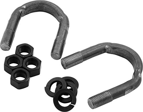 Allstar Performance Universal Joint U-Bolt, Nuts/Washers Included, Steel, Natural, 1350 Series Yoke, Kit - size: 2.00" Tall, style: 1350 Series