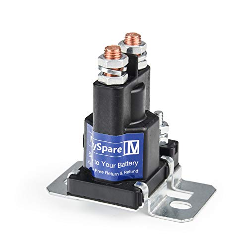 80-Amp Relay 12V Continuous Duty Solenoid Relay Battery Isolator and Relay - size: M