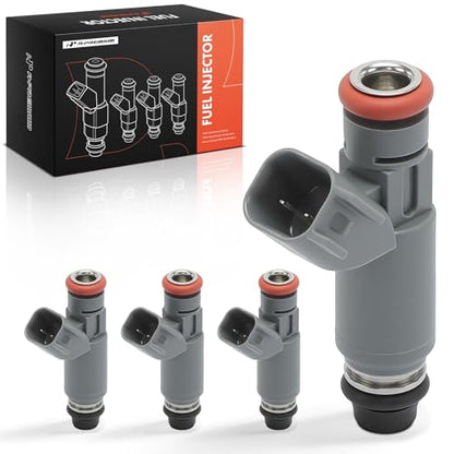 A-Premium 4 Holes Fuel Injectors Set of 4 Compatible with Jeep