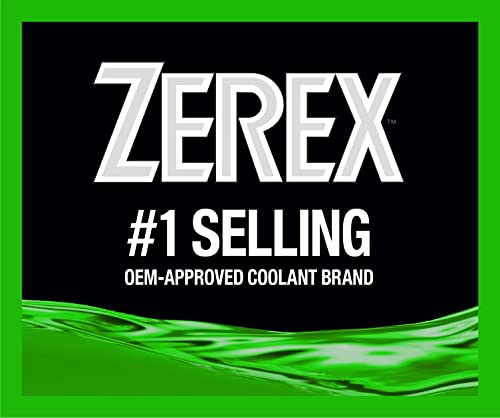 Zerex Asian Vehicle Green 50/50 Ready-to-Use Antifreeze Coolant 1 Gallon