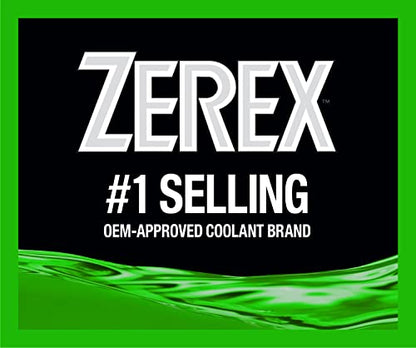 Zerex Asian Vehicle Green 50/50 Ready-to-Use Antifreeze Coolant 1 Gallon