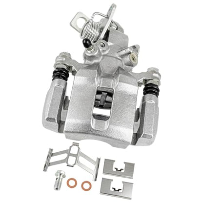 cciyu Rear Left Disc Brake Caliper Assembly with Bracket 19-B1447 - size: Rear Left[19-B1447]