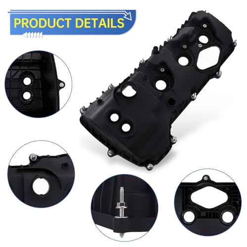 Engine Valve Covers Left Right Compatible with 2013-2019 Ford F-150 Expedition Transit Mark LT Navigator 3.5L Replacement for BR3Z-6582R /BR3Z-6582G - color: BR3Z-6582R Engine Valve Covers