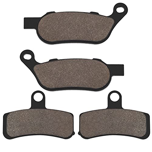 Brake Pads for Harley Davidson Fatboy 2008-2014, Softail Deluxe 2008-2014, Street Bob 2008-2017, Heritage Softail Classic, Super Glide, Softail Custom, Dyna Wide Glide, Rocker, Night Train, Low Rider
