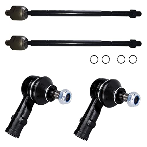 Front Tie Rod Ends FITS for Mitsubishi Eclipse 2006-2012, Galant 2004-2012 - size: 4p for Galant 04-12