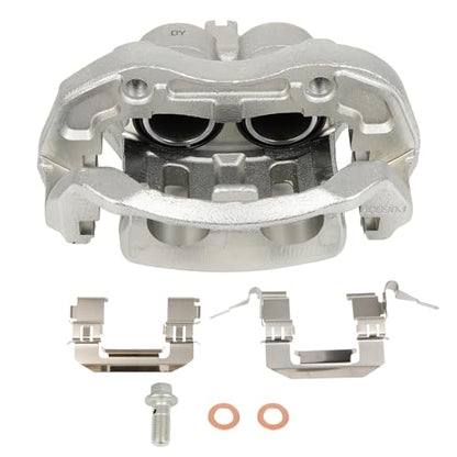 cciyu Front Left Disc Brake Caliper Assembly With Bracket 19B2870 - size: Front Left[19B2870]