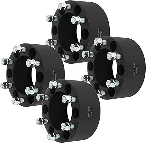 SCITOO 4X 6 Lug Wheel Spacers Adapters 6x5.5 to 6x5.5 14x1.5 108mm 3" - color: 4x, size: 4pcs - 6x5.5 -14x1.5-3 inch-108mm