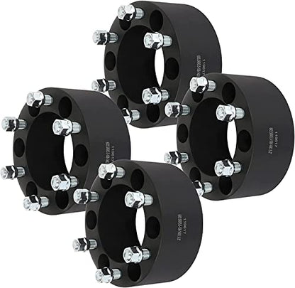 SCITOO 4X 6 Lug Wheel Spacers Adapters 6x5.5 to 6x5.5 14x1.5 108mm 3" - color: 4x, size: 4pcs - 6x5.5 -14x1.5-3 inch-108mm