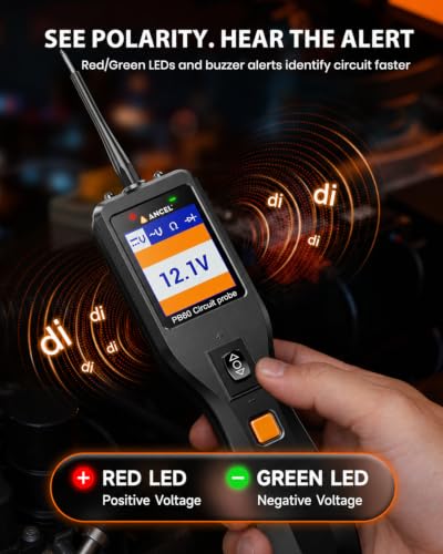PB60 Automotive Power Circuit Probe, 12-24V Vehicle Component Activation ﻿ - color: Orange Black