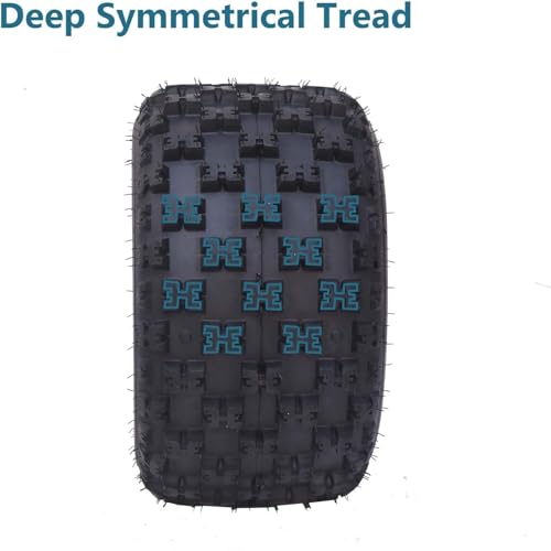 20x11-9 ATV Tires, All Terrain 6PR 20x11x9 ATV UTV Trail Mud Sand Off-Road Tires (Pack of 2, Tubeless) - size: 20x11-9