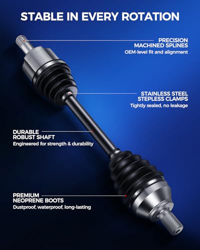 KAX CV Axle Front Driver and Passenger Side Fit for Subaru - size: Front - 66-7381
