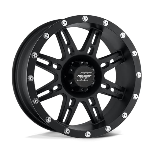 Pro Comp Alloys PXA31 16X8 5X4.5 F-BLK 0MM - PXA7031-6865 - size: 16X8,5X4.5,0mm