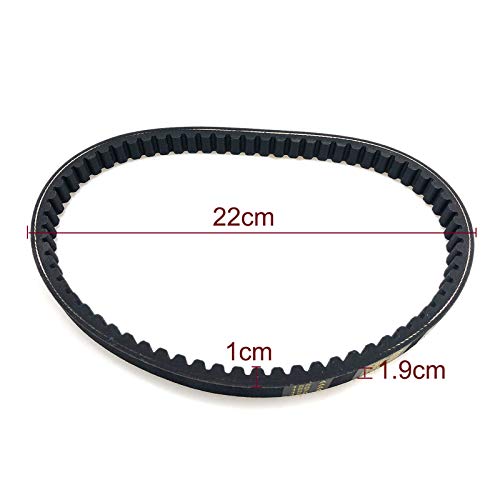 3PCS 30 Series Go Kart Drive Belt 725 for 30 Series Torque Converter Belts - size: 30 Series 725
