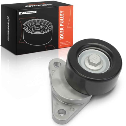 A-Premium Belt Tensioner Assembly with Pulley Compatible with GMC