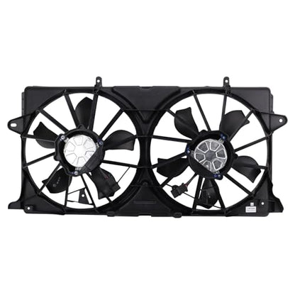 TRQ Radiator Dual Cooling Fan Assembly - style: RFA80247