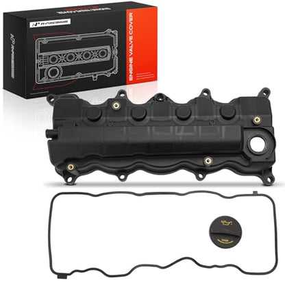 A-Premium Engine Valve Cover, with Gasket, Compatible with Honda Civic 2006-2015, HR-V 2016-2019, L4 1.8L SOHC, Replace # 12310RNAA01, 12310RNA