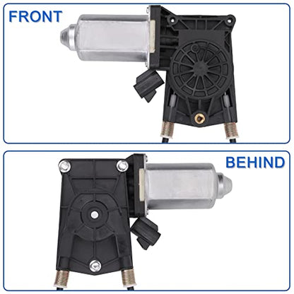 Obaee 748-229 Rear Right Passenger Side Power Window Lift Regulator with Motor Compatible with Chevrolet Tahoe GMC Yukon Cadillac Escalade 2000-2006 - size: Rear Right Passenger Side
