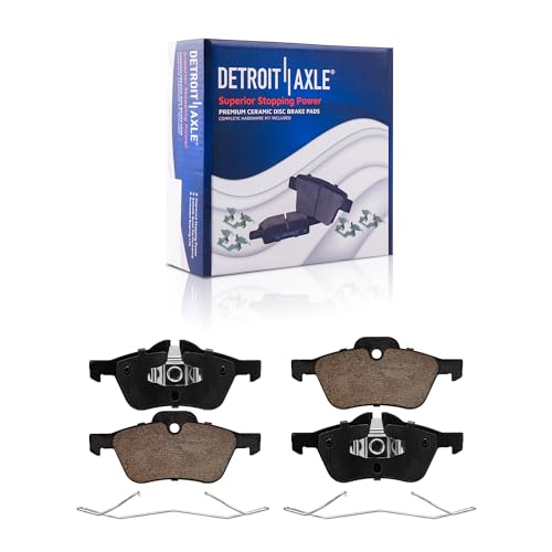 Detroit Axle - 4-Lug Wheel Models Brake Kit for 2002-2006 Mini Cooper - size: 8PR1300283/kit