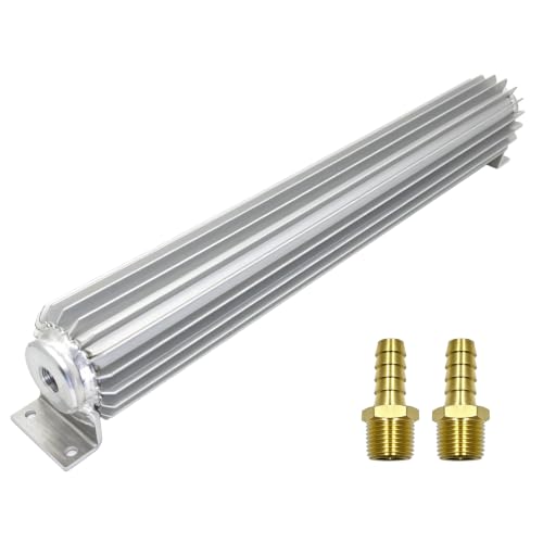 24" Aluminum Finned Transmission Oil Coolers Single Pass - color: Single Pass, size: 24''