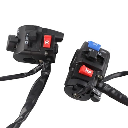 POCREATION Motorcycle Handlebar Control Set - color: Black