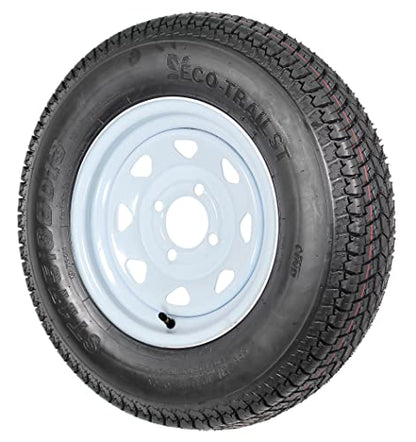 eCustomrim Trailer Tire Rim Assembly ST175/80D13 13 Inch Load Range C 4 Lug