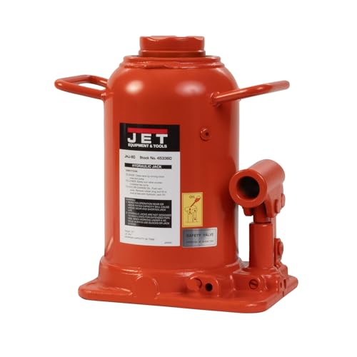 JET 60-Ton Hydraulic Bottle Jack w/ Handle (JHJ-060) - size: 60 Ton
