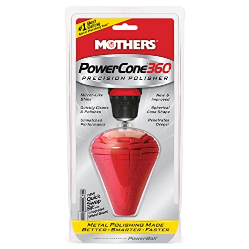 Mothers PowerCone 360, Polishing Tool with Quick Swap Bit (05146)