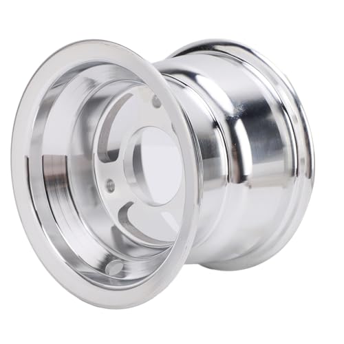 6 Inch ATV Wheel Rim Rustproof Aluminum Alloy Wheel Replacement for Go Karts Cart Racing Off Road Vehicles