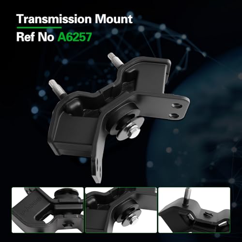 Engine Mount and Transmission Mount kit Compatible with 1998-2003 Sienna - size: 1998-2003 Sienna