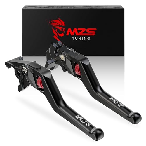 MZS Brake Clutch Short Levers for GSX8R GSX8S/8T/8TT GSXS750 SV650 DL800/DE - size: GSX8S/GSX8R/GSXS750/SV650/Vstrom 800