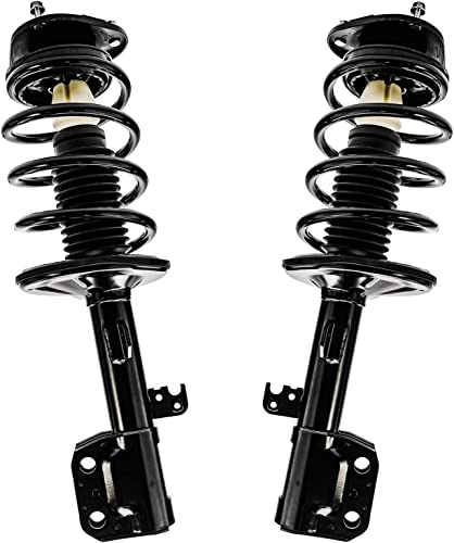 Detroit Axle - 4pc Front Struts Kit for Toyota 2003-2008 Matrix - size: 4QS3701643/Sway Kit