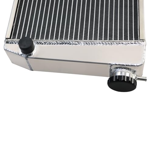 2 Row Aluminum Radiator for 1959-1966 Austin Mini 1961-1969 Cooper S 1991-1996 Rover Mini Cooper, Full Performance Aluminium Radiators, Automotive Replacement Radiator