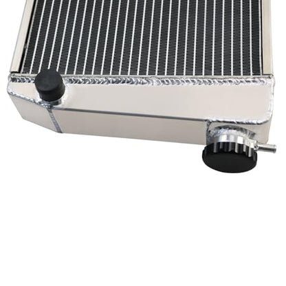 2 Row Aluminum Radiator for 1959-1966 Austin Mini 1961-1969 Cooper S 1991-1996 Rover Mini Cooper, Full Performance Aluminium Radiators, Automotive Replacement Radiator