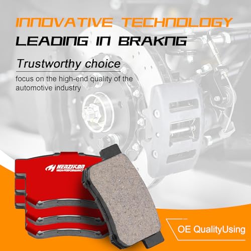 Ceramic Rear Brake Pads for Honda Accord,Civic - size: D537H