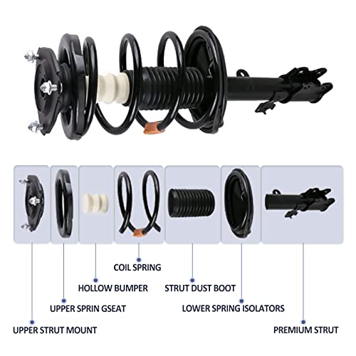 Front & Rear Shock Absorber Kit fit for 1986-2010 Isuzu NPR 2011-2016 NQR