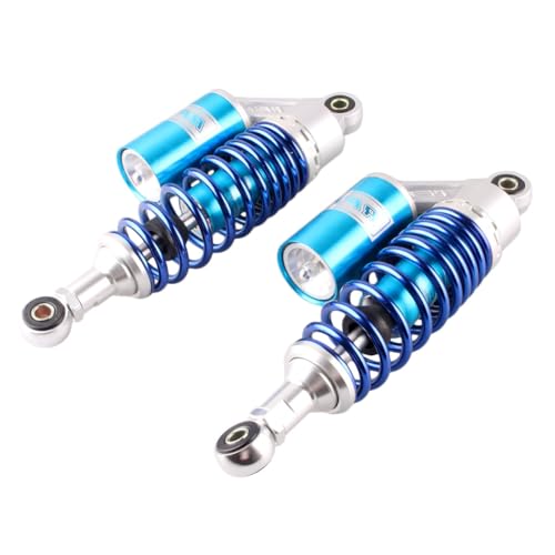 280mm Rear Shock Absorber Suspension Motorcycle ATV Quad 7mm Spring - color: Blue Blue