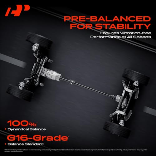 A-Premium Rear Drive Shaft Assembly Compatible with Chevrolet, GMC