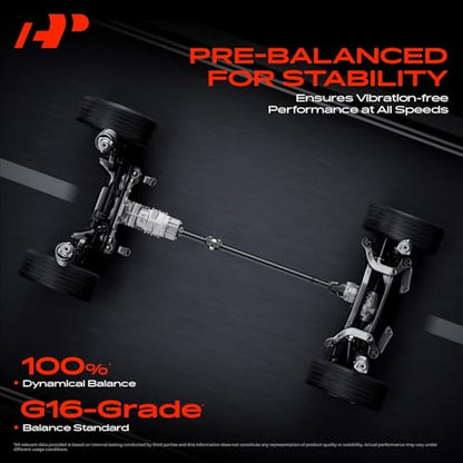 A-Premium Rear Drive Shaft Driveshaft Assembly Compatible with Dodge
