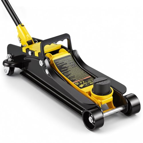 VEVOR 2.5 Ton Low Profile Heavy-Duty Steel Racing Floor Jack - size: 2.5T