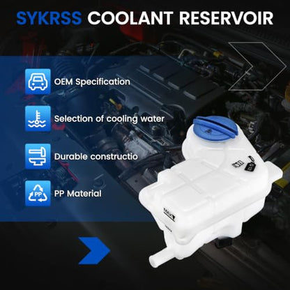 603-638/8E0121403 Coolant Tank for Audi A4 02-09 - color: White, size: 603-638