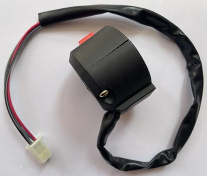 7/8" 22mm 4 Wires 3-Function Handbar Mount Motorbike ON Off Start Kill Switch Replacement Compatible with 110cc 125cc Taotao ATVs Quad 4 Wheelers Motorcycles Pit Bike