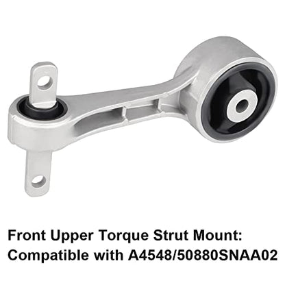 JDMON 4Pcs Engine Motor Mounts Transmission Mount Kit Replacement for 2006-2011 Honda Civic 1.8L Manual Trans Model Only Compatible with A4546, A4547, A4548, A4530 - size: 4PCS-Compatible with 2006-2011 Civic 1.8L Manual