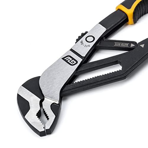 GEARWRENCH 4 Pc. Pitbull Auto-Bite Tongue & Groove Dual Material Pliers with K9 Jaws - 82594C - size: 4 Piece, style: Auto Bite Set