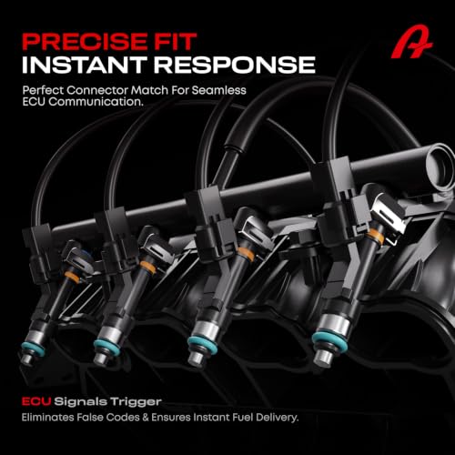 Upgraded Fuel Injectors Set of 8, Compatible with Ford Lincoln