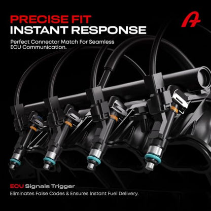 Upgraded Fuel Injectors Set of 8, Compatible with Ford Lincoln